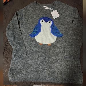 New with Tags Lauren Conrad Penguin Sweater Size Small